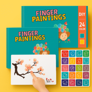 لعبة التلوين بالأصابع 🖐🎨