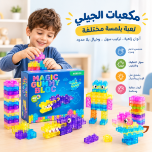 لعبة المكعبات المطاطية 🧩✨